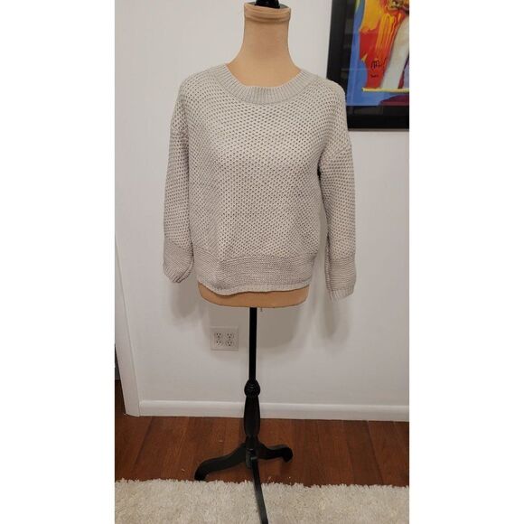 Elodie Stitch Back Crop Sweater X-Small - Picture 1 of 6
